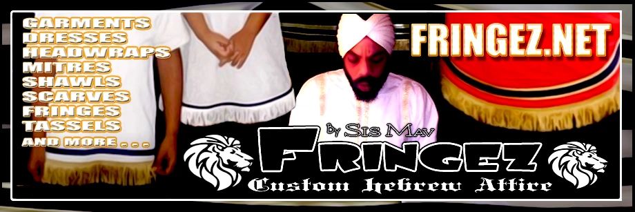 Fringez - Fringed Tees, Hebrew Israelite Custom Garments